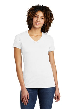 Allmade Women's Tri-Blend V-Neck Tee Shirt