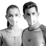 KN95, 5-Ply Face Masks, FDA EUA List, Bulk Packaged, Full color Transfer logo left side (1 location)