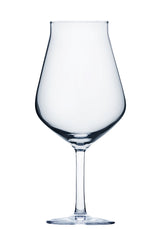 ~Hugo 14oz clear stemmed craft beer glass S/4 in a Noir box