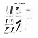 Econo, Cost Effective Advertising Banner with Graphics, X-Stand and Bag, 23x64, Easy to setup