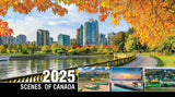 Scenes of Canada (English) Desk Tent Calendar