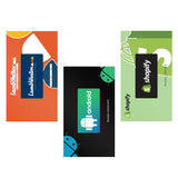 Dye-Sublimated Screen Cleaner Sticker w/Backer Card