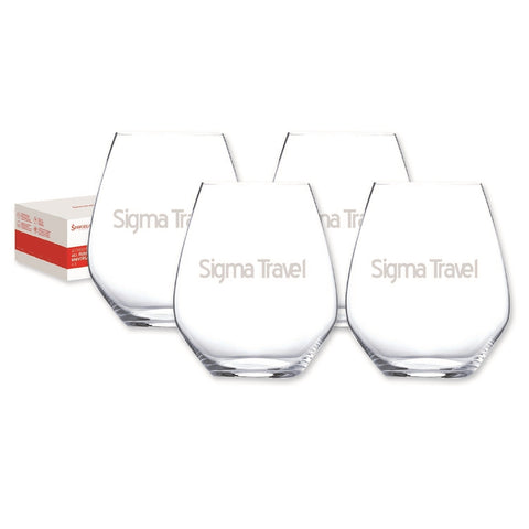 Spiegleau Stemless All Purpose 16-2/9oz crystal set of 4 in a retail gift box