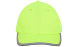 Luminescent Safety Cap w/Reflective Trim