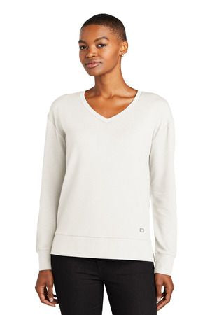 OGIO Ladies Luuma Flex Long Sleeve V-Neck