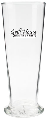Confection 21.75oz footed pilsner clear glass