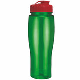 24 Oz. Contour Translucent Bottle w/ Flip Top Lid