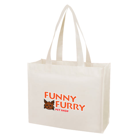 Matte Laminated Non-woven Shopper Tote Bag