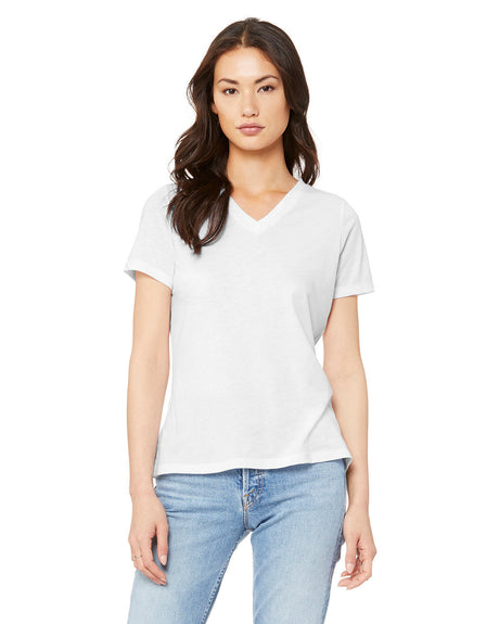 BELLA+CANVAS Ladies' Relaxed Triblend V-Neck T-Shirt