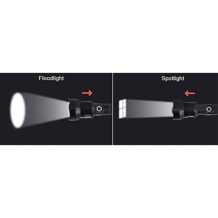 Rechargeable 15W LED Faro Flashlight