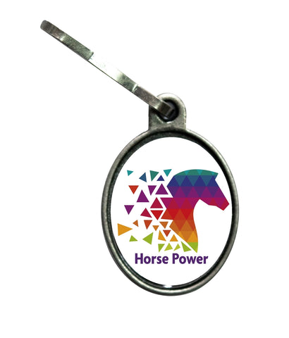 Pewter zipper puller