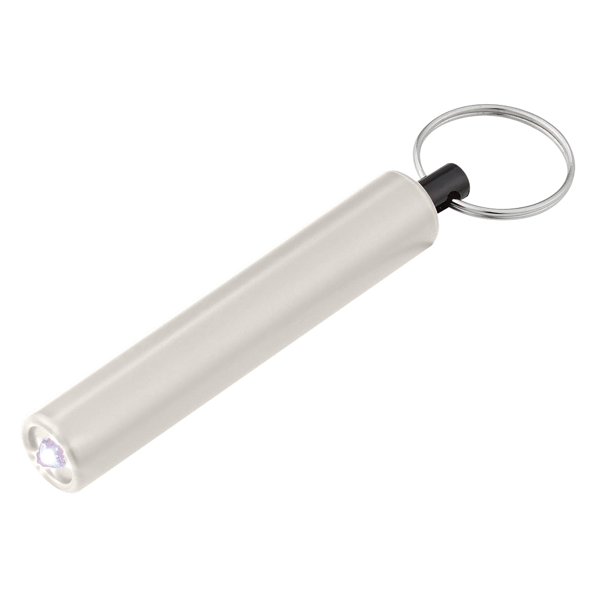 Mini Cylinder Led Flashlight Key Tag