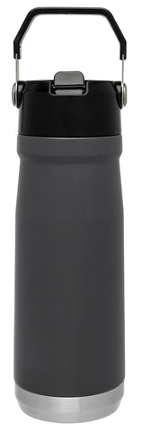 Stanley® IceFlow 22oz Flip Straw Water Bottle, grey - Etched