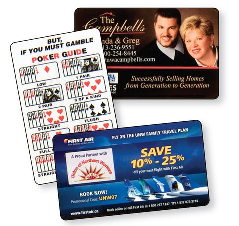 12PT Paper Wallet Cards