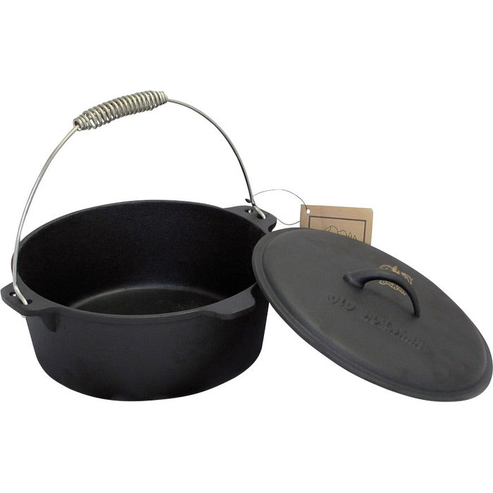 Old Mountain 4.5 qt Flat Bottom Dutch Oven