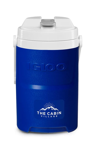 Igloo Laguna Half Gallon Beverage Cooler in Blue/White