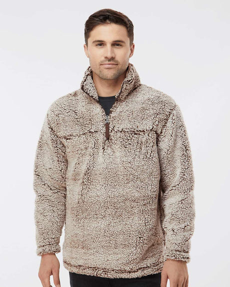 Boxercraft Unisex Sherpa Fleece Quarter-Zip Pullover