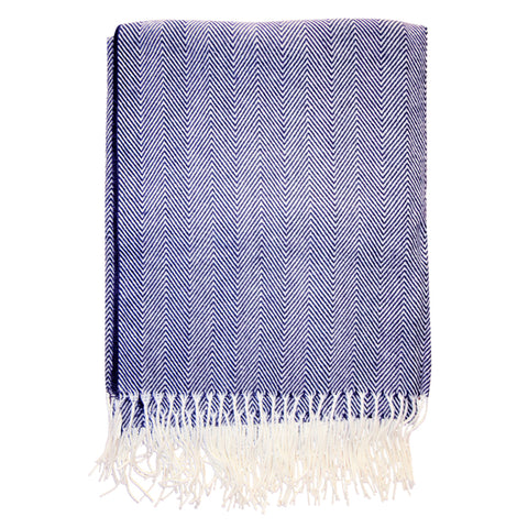 Eastport Herringbone Blanket