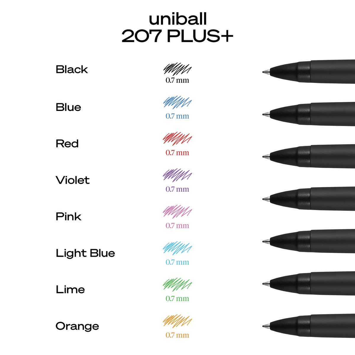 uni-ball® 207 PLUS+ Gel Pen