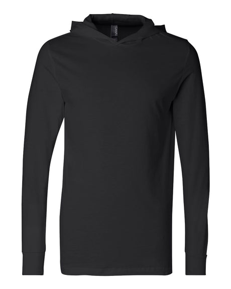 Bella+Canvas® Unisex Jersey Hooded Long Sleeve Tee