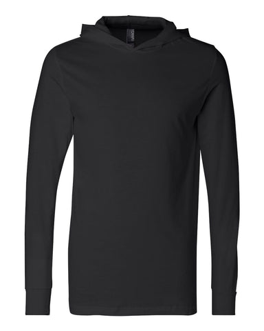 Bella+Canvas® Unisex Jersey Hooded Long Sleeve Tee