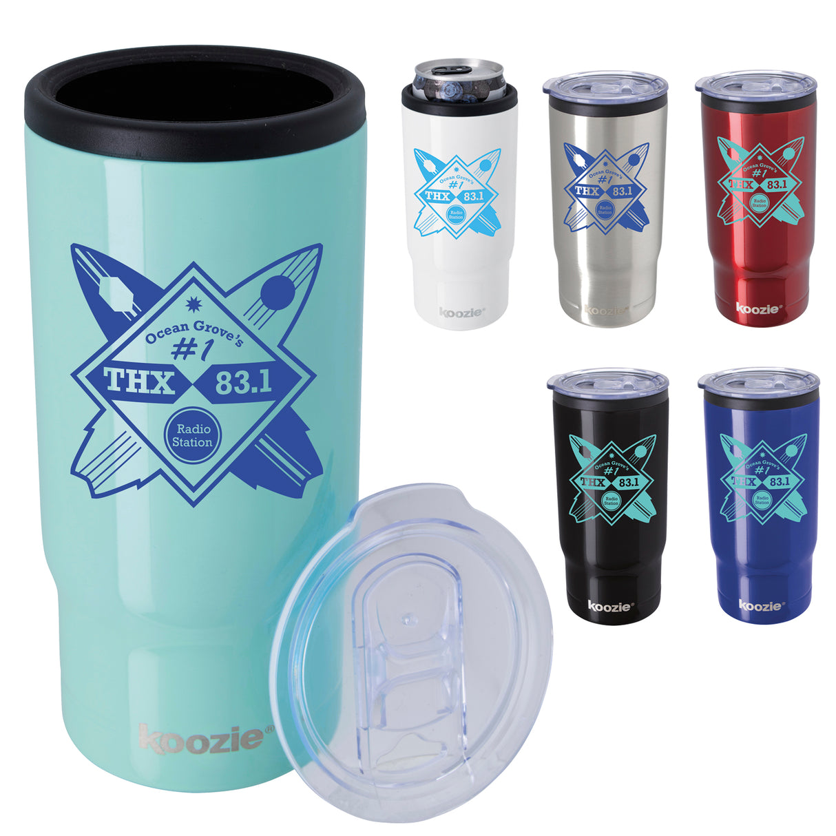 Koozie¬Æ Slim Triple Vacuum Tumbler - 15 oz.