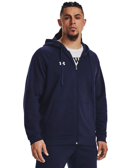 UNDER ARMOUR Men's Rival Fleece Full-Zip