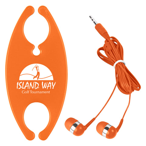 Earbuds With Cord Organizer