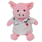 6" Mini Me Parker Pig w/Doctor Coat
