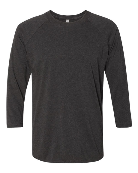000046 Next Level Unisex Triblend Three-Quarter Sleeve Raglan Shirt
