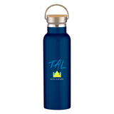 21 Oz. Liberty Stainless Steel Bottle With Wood Lid