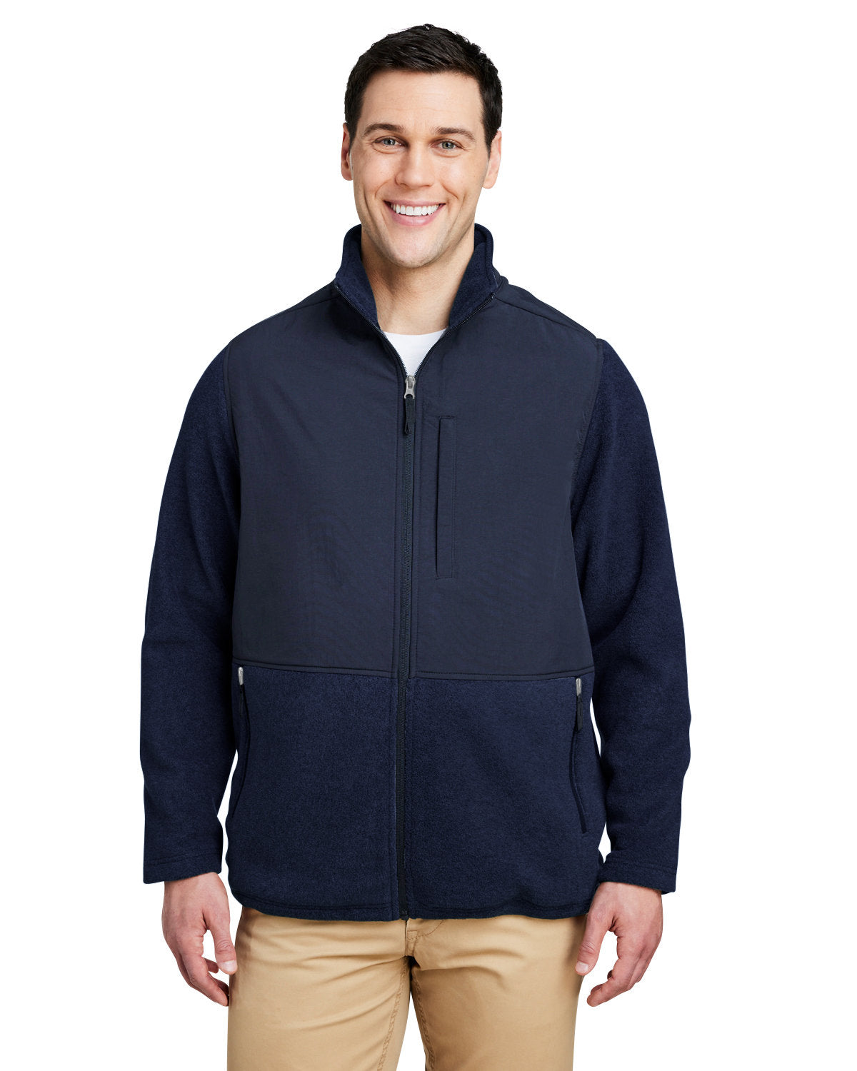 CORE 365 Men's Journey Summit Hybrid Full-Zip