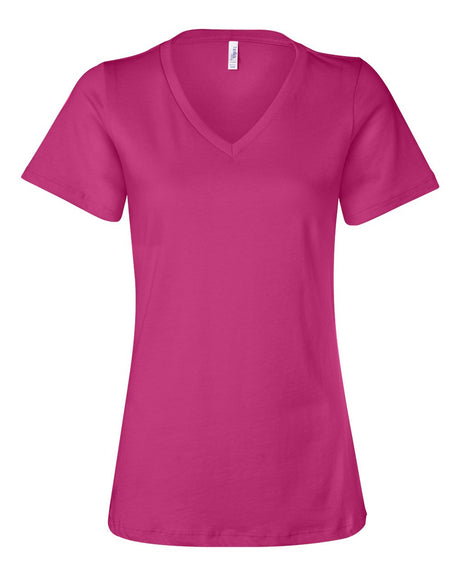 Bella+Canvas® Women's Relaxed Jersey V-Neck Tee