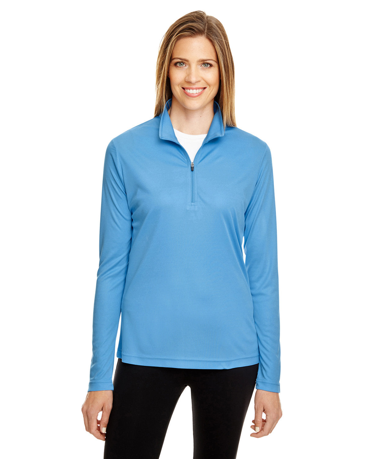000221 Team 365 Ladies' Zone Performance Quarter-Zip