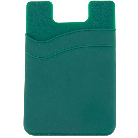 Dual Packet Silicone Cell Phone Sleeve with Adhesive Backing