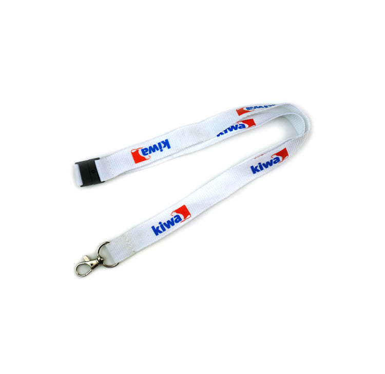 5/8" Polyester heavy duty lanyards w/safety release