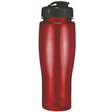 24 Oz. Contour Translucent Bottle w/ Flip Top Lid