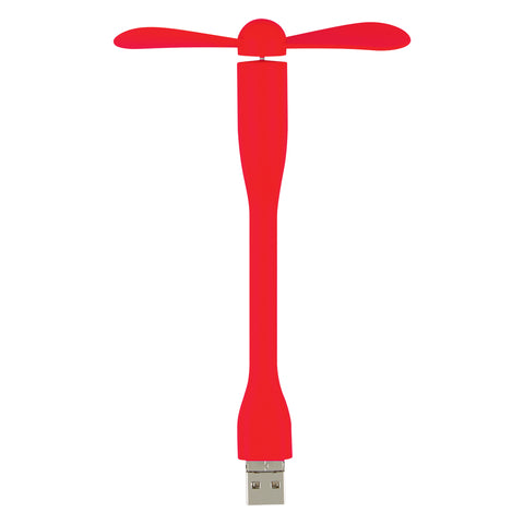 Mini Usb Fan With 3-way Connector