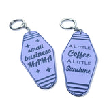 Motel Style Pastel Acrylic Keychain