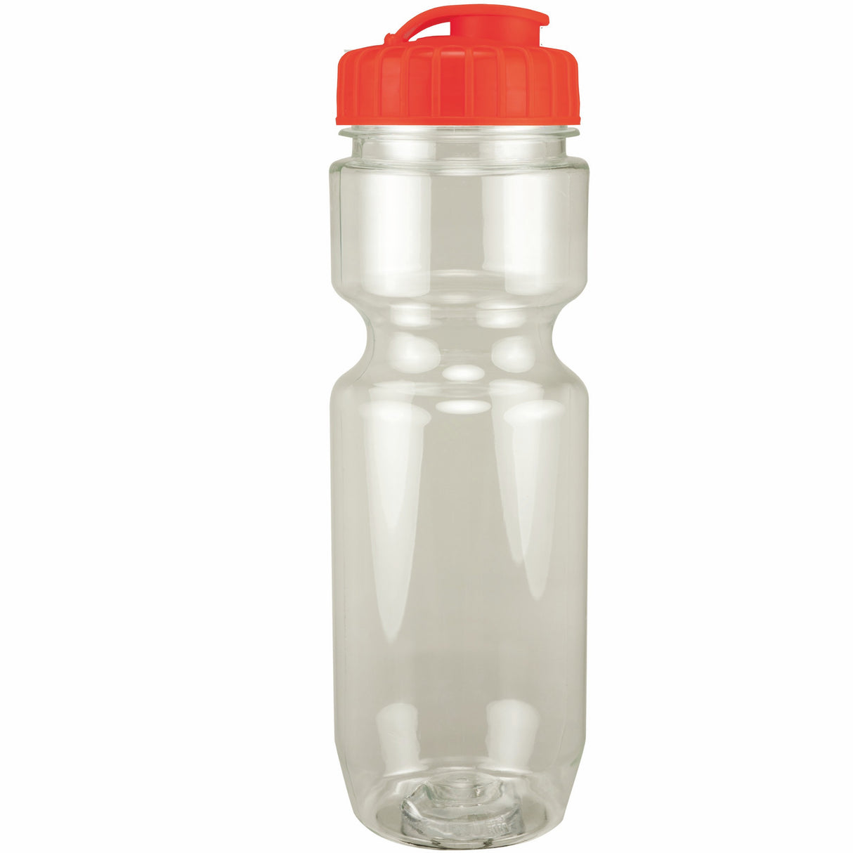 22 Oz. Translucent Bike Bottle w/ Flip Top Lid