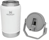 Stanley® IceFlow 40oz Flip Straw Jug, white - Etched