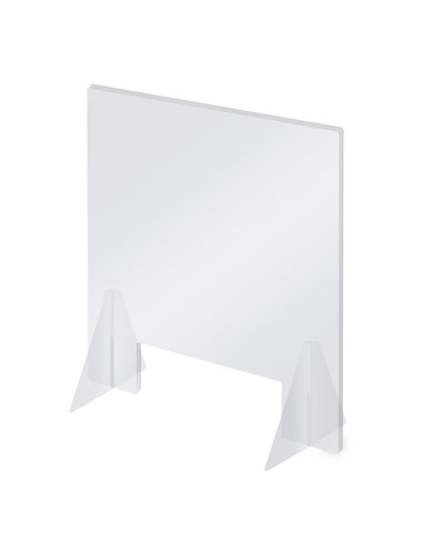 Protective Counter Shield, acrylic plexi, clear - Blank