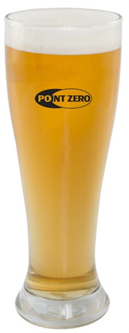 Super Pilsner 16oz clear glass