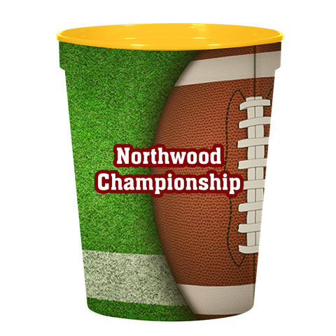 16 Oz. Full Color Big Game Stadium Cup