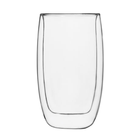 Barista Collection, 13.4oz double wall clear Borosilicate Glass Latte Macchiato tumbler