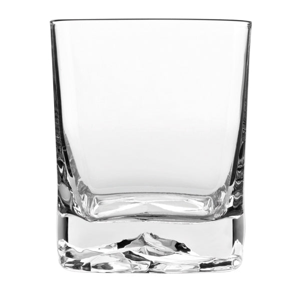 ~ Luigi Bormioli On The Rocks 13.5oz crystal DOF S/2 in an Mystique gift box