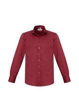 Men's Monaco Long Sleeve French Style Cotton Stretch Shirt