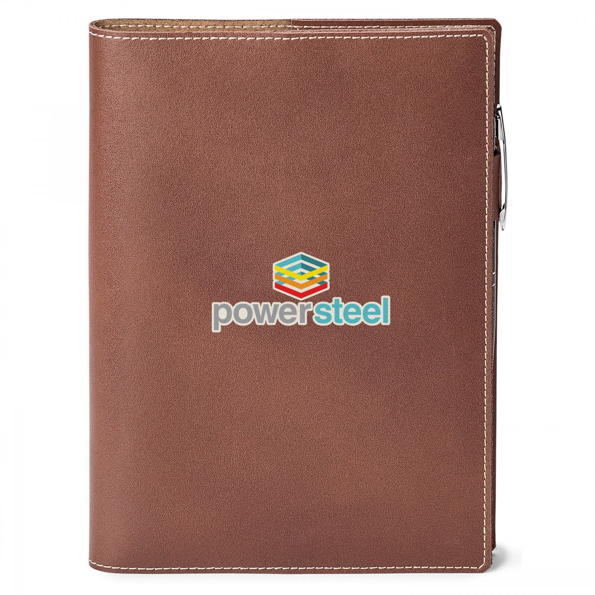 Genuine Leather Refillable Journal Combo