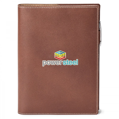 Genuine Leather Refillable Journal Combo