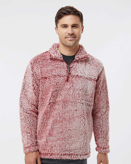 Boxercraft Unisex Sherpa Fleece Quarter-Zip Pullover